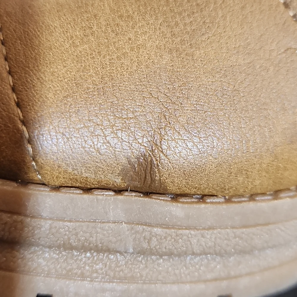 GBG GUESS 7.5M High Side Zip Lace Up Heel Boot